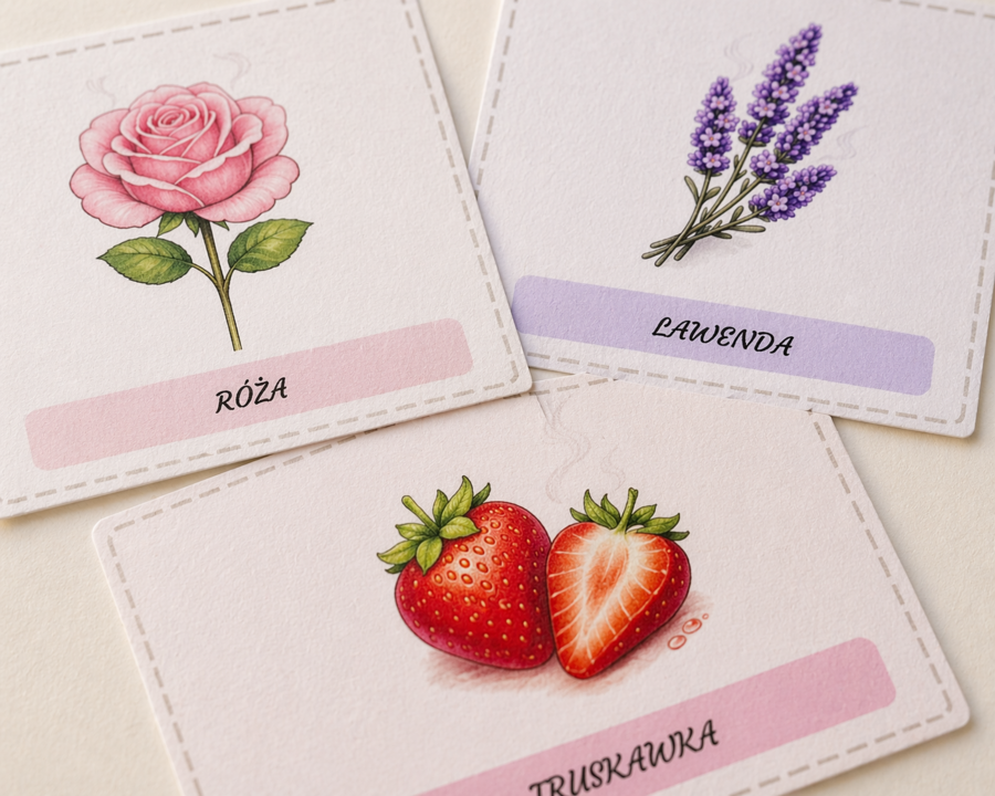 Co pachnie, co smakuje? – zabawa zmysłowa