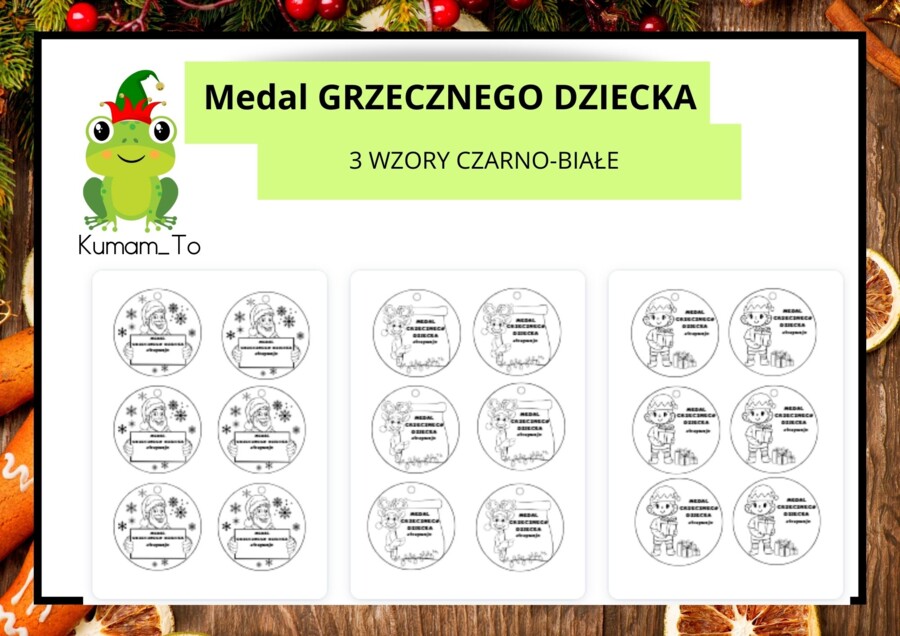 Medal Grzecznego Dziecka