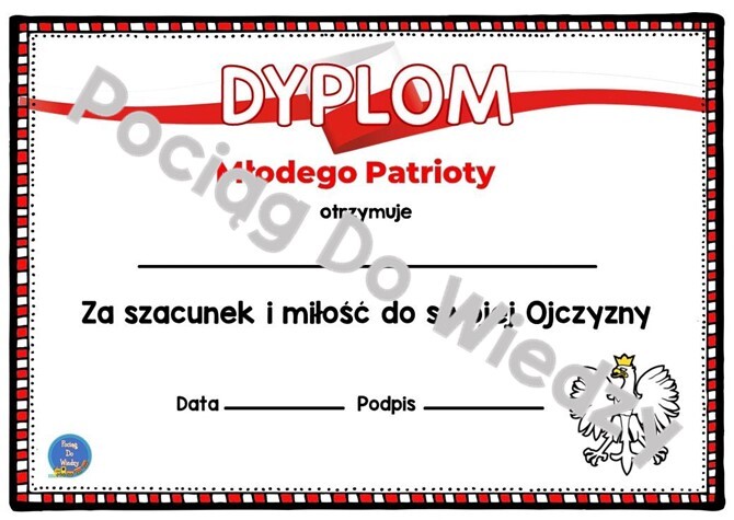 Dyplomy Młodego Patrioty