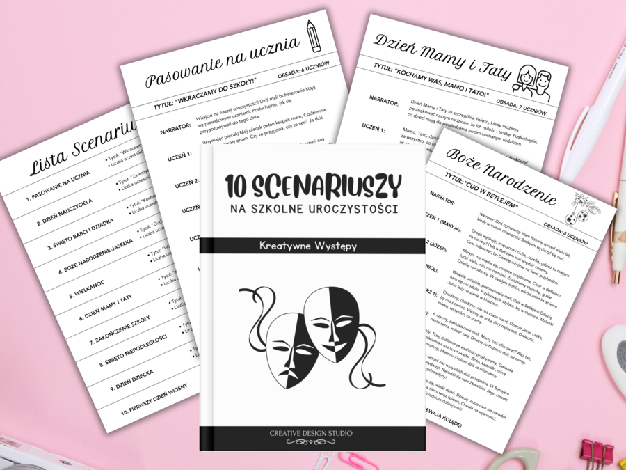 Mega Zestaw Materiałów Pomocniczych. Przedszkole & klasy 1-3. Ponad 100 stron PDF / 11 zestawów