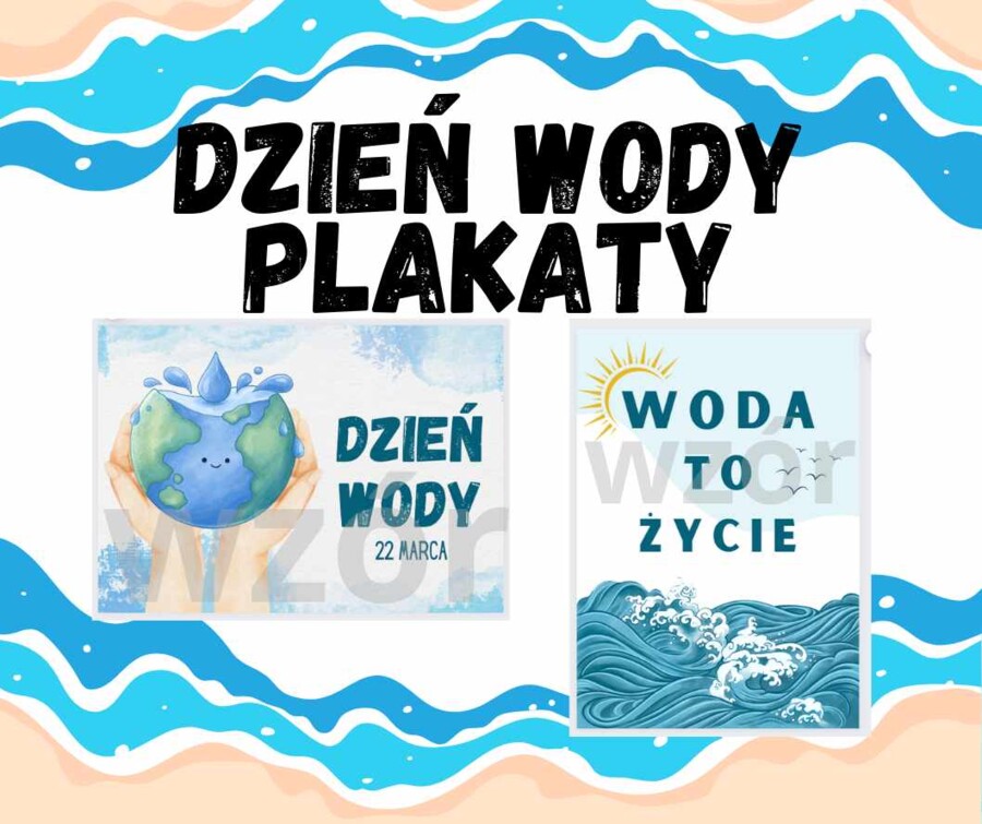 Dzień wody- plakaty