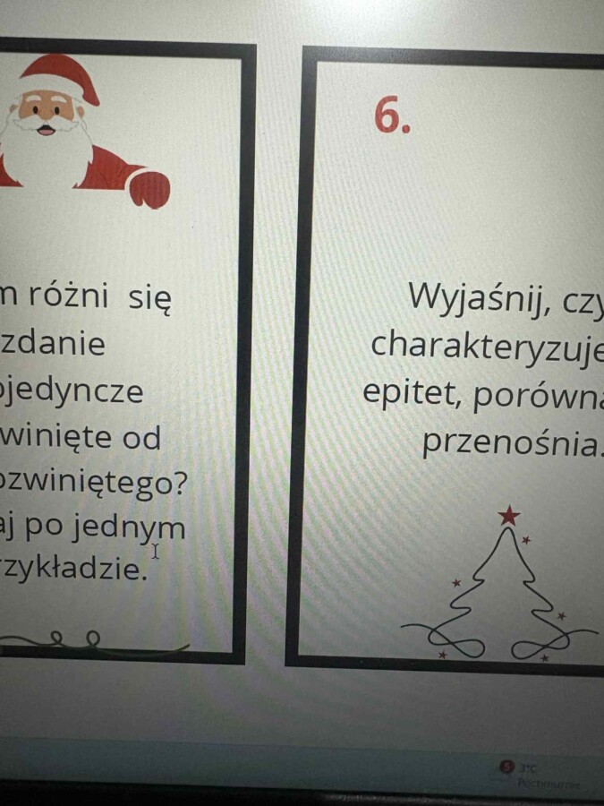 Kalendarz adwentowy- kl.5.