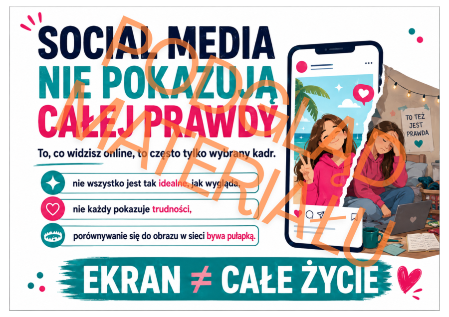 MASZ PRAWO CZUĆ – emocje, dobrostan i wsparcie | 30 plakatów + godzina wychowawcza + karty pracy | klasy 4–8 i szkoły ponadpodstawowe