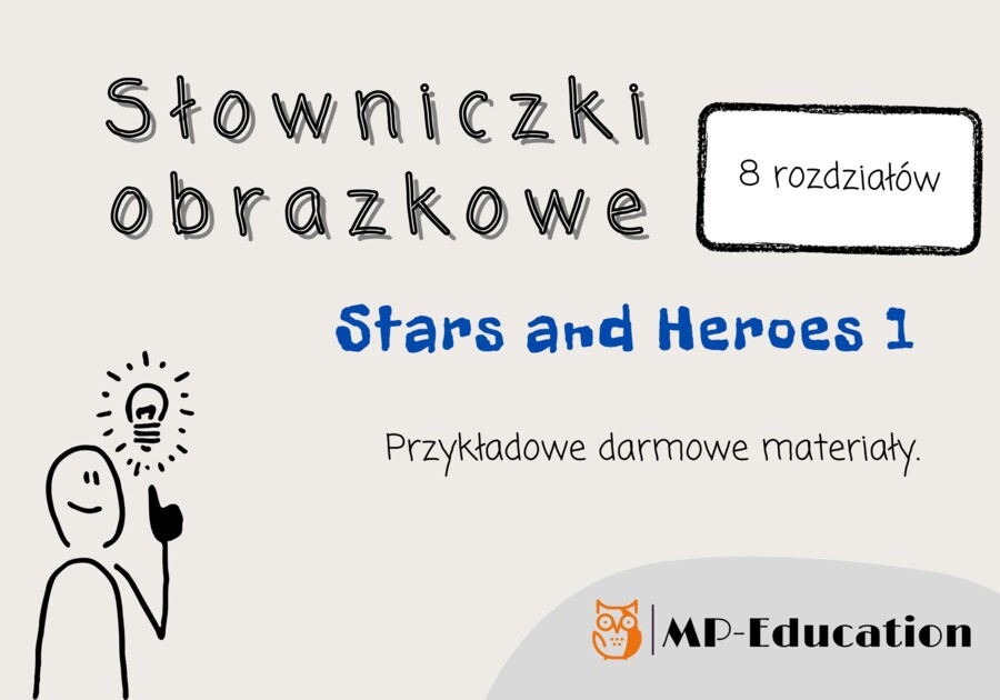Stars and Heroes - słowniczki obrazkowe