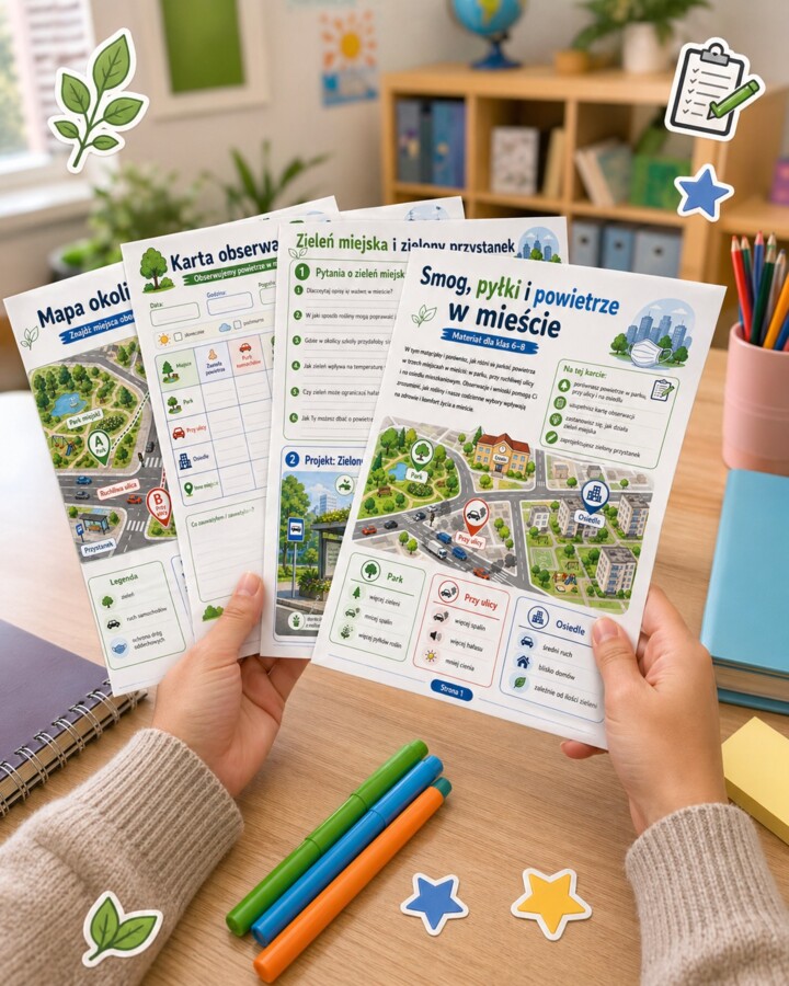 Smog, pyłki i powietrze w mieście