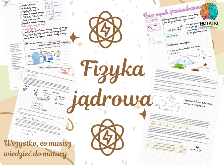 Notatka z Fizyki Jądrowej do Matury Rozszerzonej