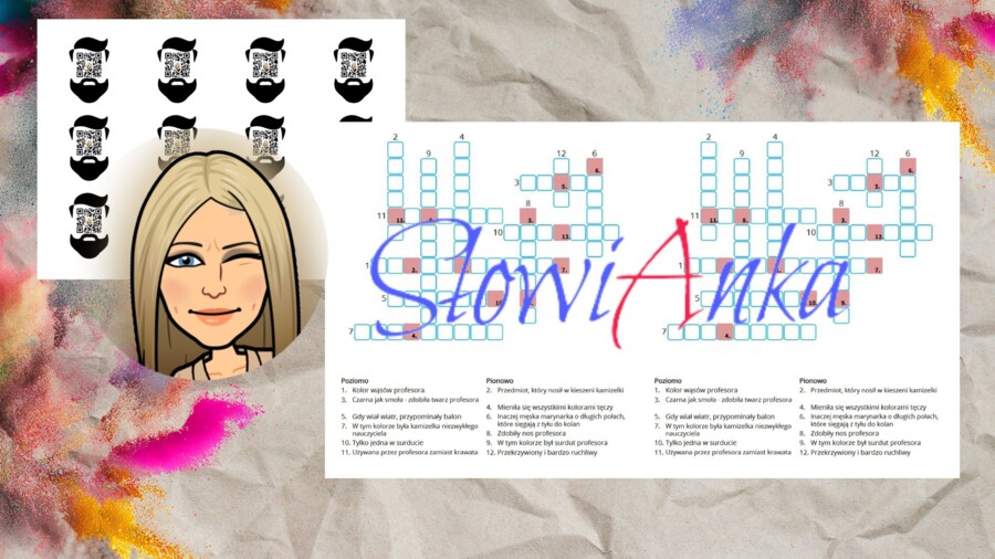 Zestaw materiałów do wprowadzenia opisu postaci Ambrożego Kleksa + PREZENTACJA GRATIS