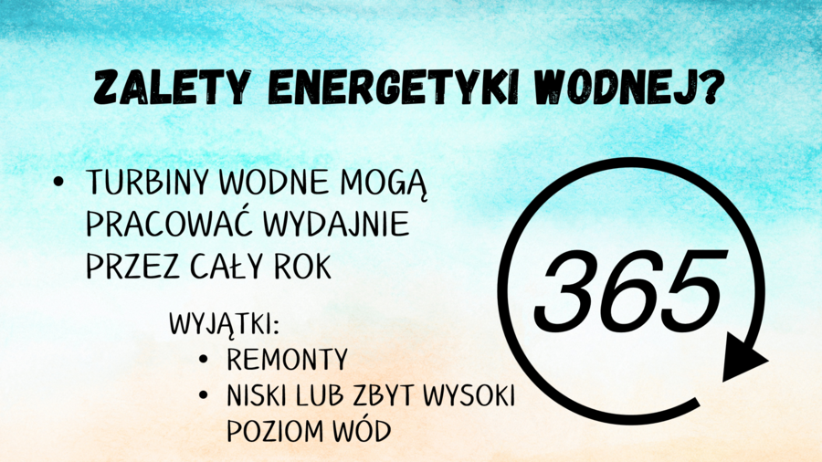 Energia z wody - PREZENTACJA - Pomysł na ciekawą lekcję o ekologii - na zajęcia z przyrody/biologii/godzinę wychowawczą