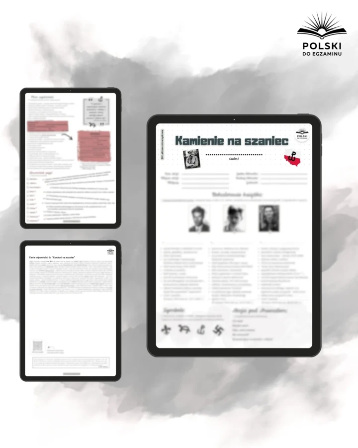 Lektury Obowiązkowe do Egzaminu Ósmoklasisty 📚 | Pakiet Kart Pracy PDF + 3 bonusy