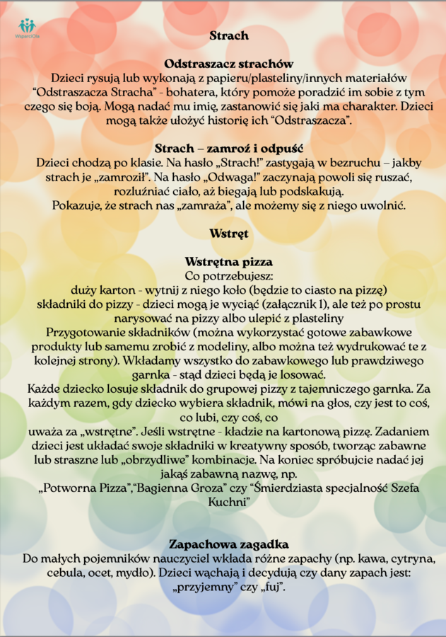 Gazetka szkolna emocje