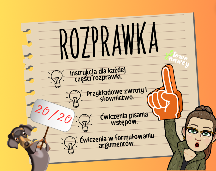 ROZPRAWKA - wprowadzenie i ćwiczenia