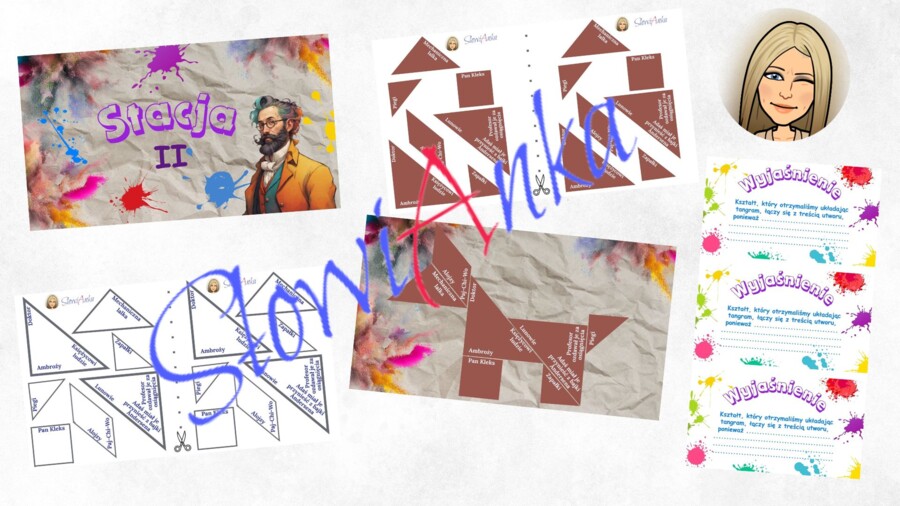 "Akademia Pana Kleksa" - STACJE ZADANIOWE