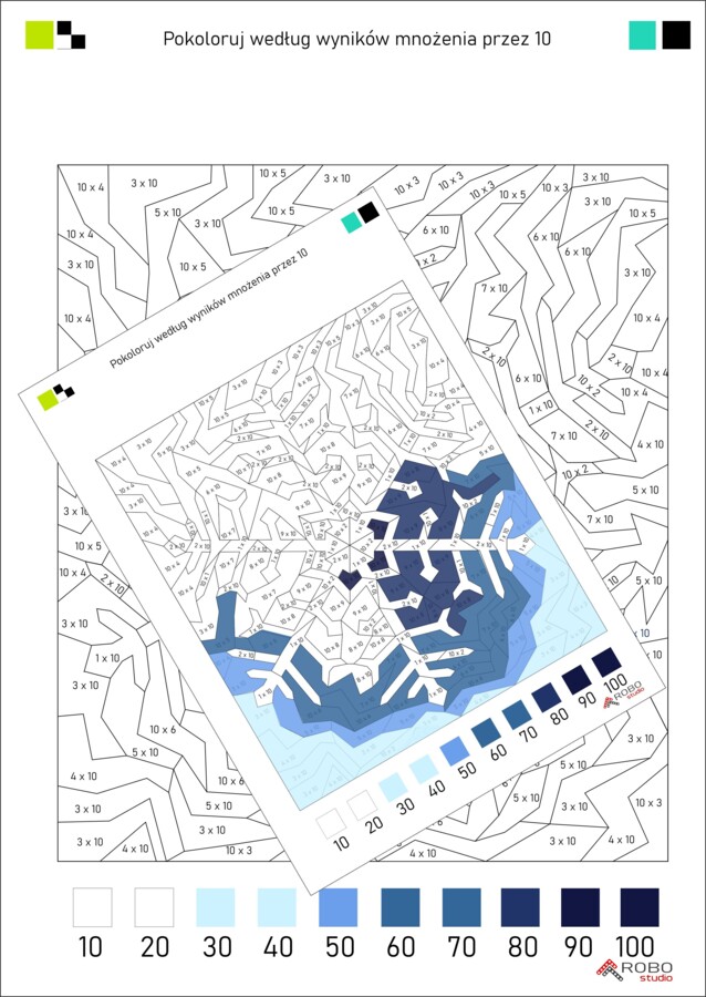 DZIEŃ TABLICZKI MNOŻENIA: Tabliczka mnożenia, zestaw kart pracy, mnożenie od 1-100, wielokrotności, klasa 2, 3, 4, 5