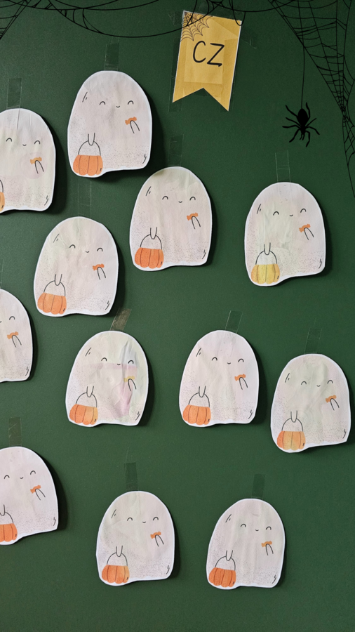 Halloween DYSLALIA zabawy z latarką LOGOPEDIA