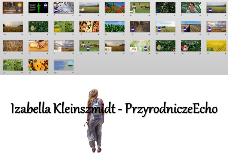 Prezentacja multimedialna w power point. „Produkcja roślinna”. Geografia 7, dział „Rolnictwo i przemysł”.