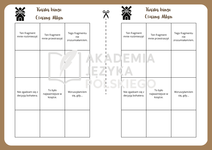 HIT! Czarny Młyn Marcina Szczygielskiego - gra planszowa+bonus czytelniczy