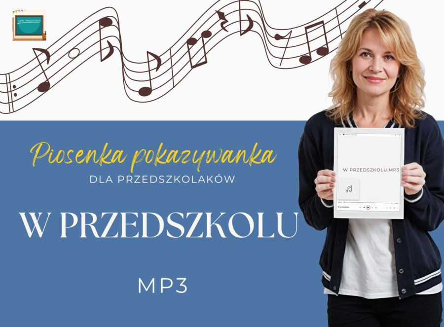 Piosenka "W przedszkolu" pokazywanka