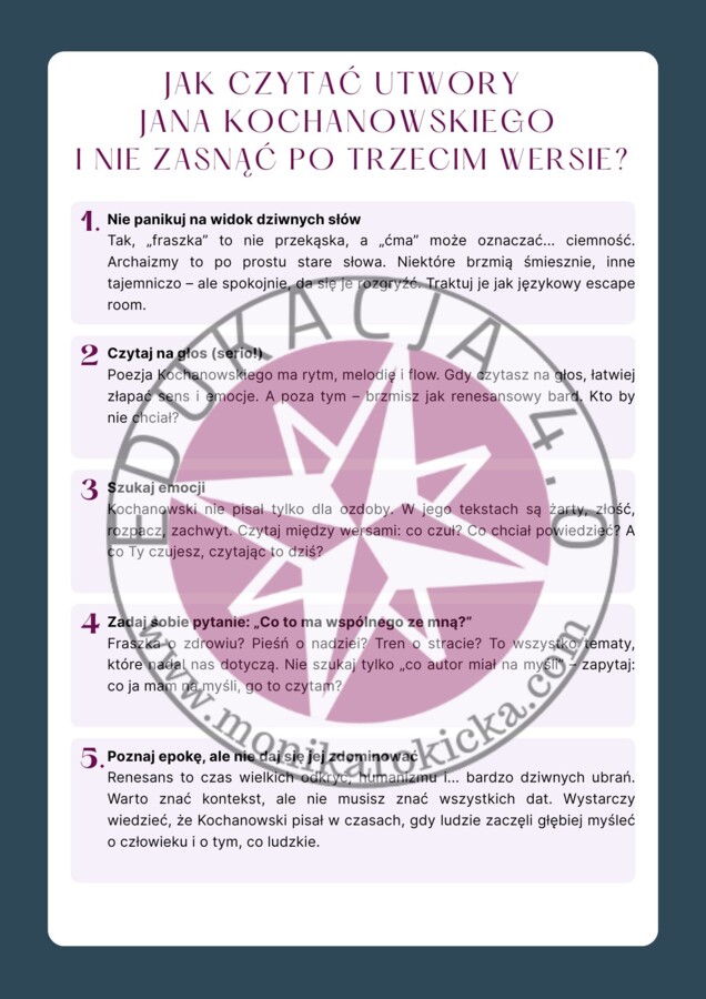 Jan Kochanowski - poezja, która żyje. Ebook