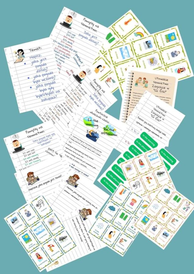 E8 writing weather pogoda