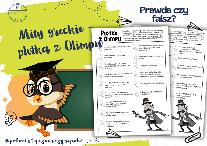 Mity greckie. Plotka z Olimpu. Prawda czy fałsz