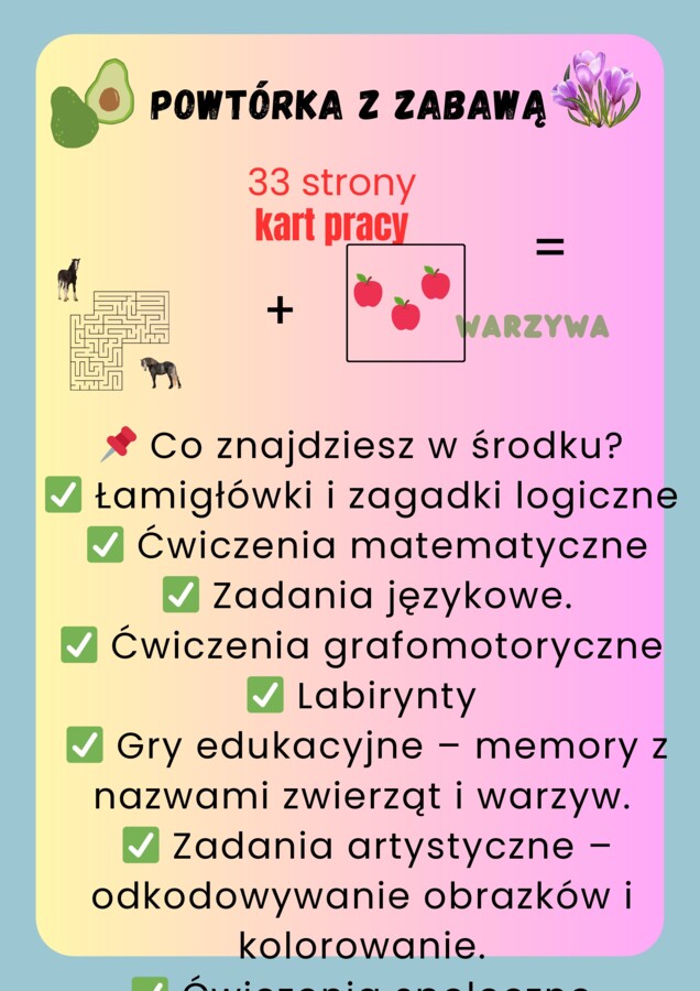 Powtórka z zabawą 33 strony