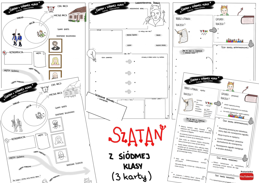 Szatan z siódmej klasy (3 karty)