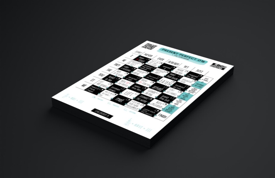 PRESENT PERFECT 01b – gra planszowa