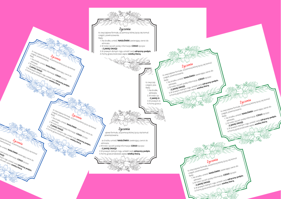 ŻYCZENIA - wklejka