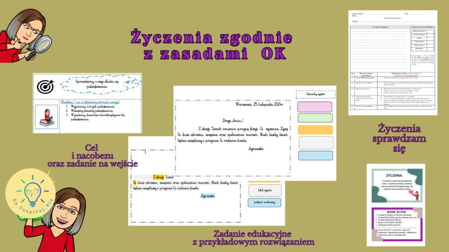 Krótkie formy wypowiedzi- pakiet 10 form- scenariusze, karty pracy