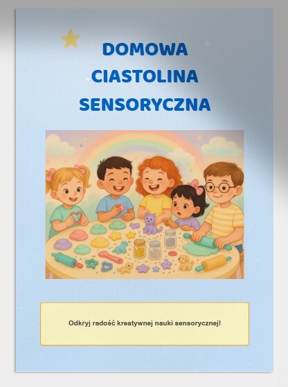 Przepis na domową ciastolinę. Ciastolina sensoryczna