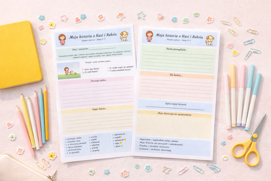 Moja historia o Kasi i Reksiu