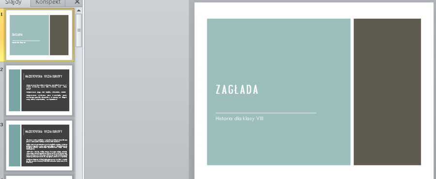 Zagłada - prezentacja