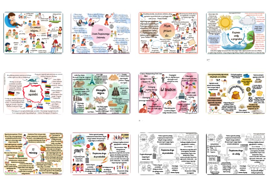 Grafonotki o różnej tematyce świąt okolicznościowych i nie tylko