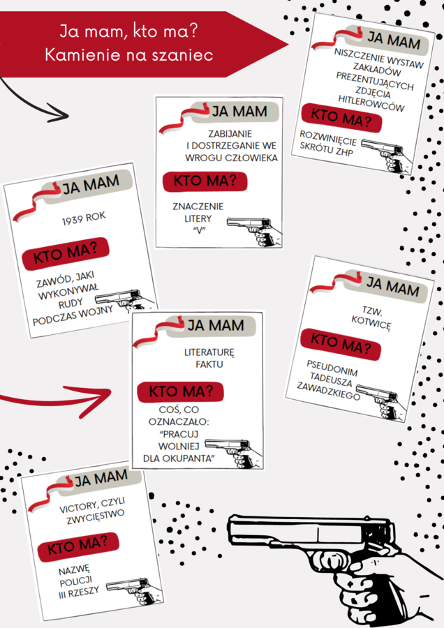 Ja mam, kto ma? Kamienie na szaniec