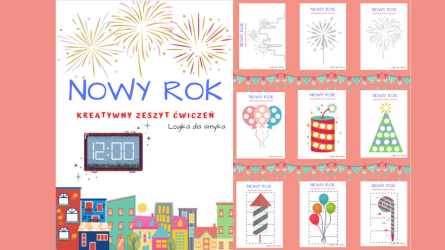 Nowy Rok - karty pracy