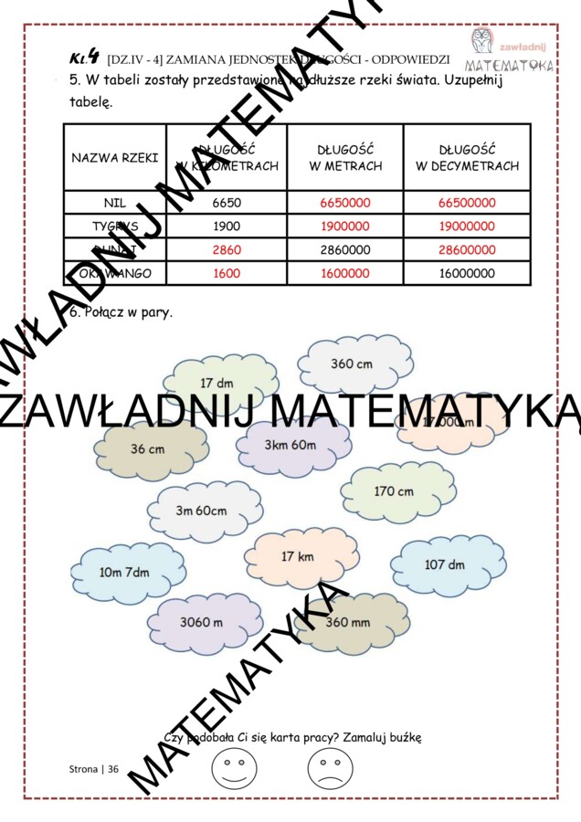 Dział IV: Figury geometryczne – część 1
