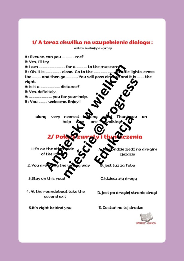 Angielski w wielkim mieście. Językowy poradnik na miejskie wędrówki.