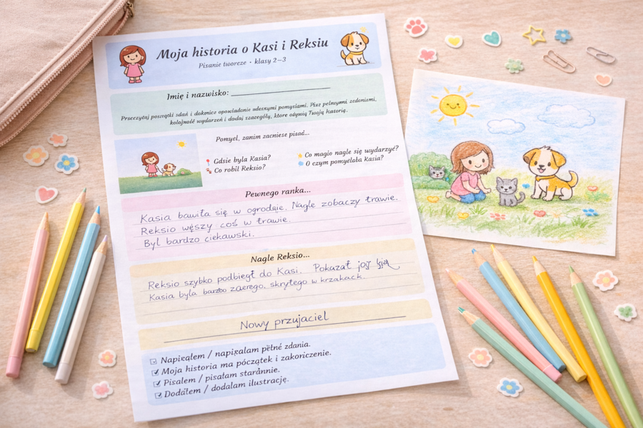 Moja historia o Kasi i Reksiu