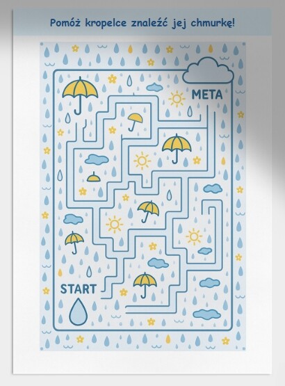 Zeszyt Zadań "W deszczowy dzień"