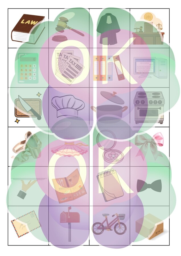 Zawody i Ich Narzędzia – Gra Edukacyjna! Jobs Educational Matching Game