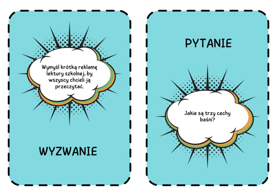Pytanie czy wyzwanie? Polonistyczna gra dla starszych klas szkoły podstawowej
