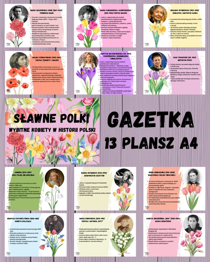 SŁAWNE POLKI gazetka