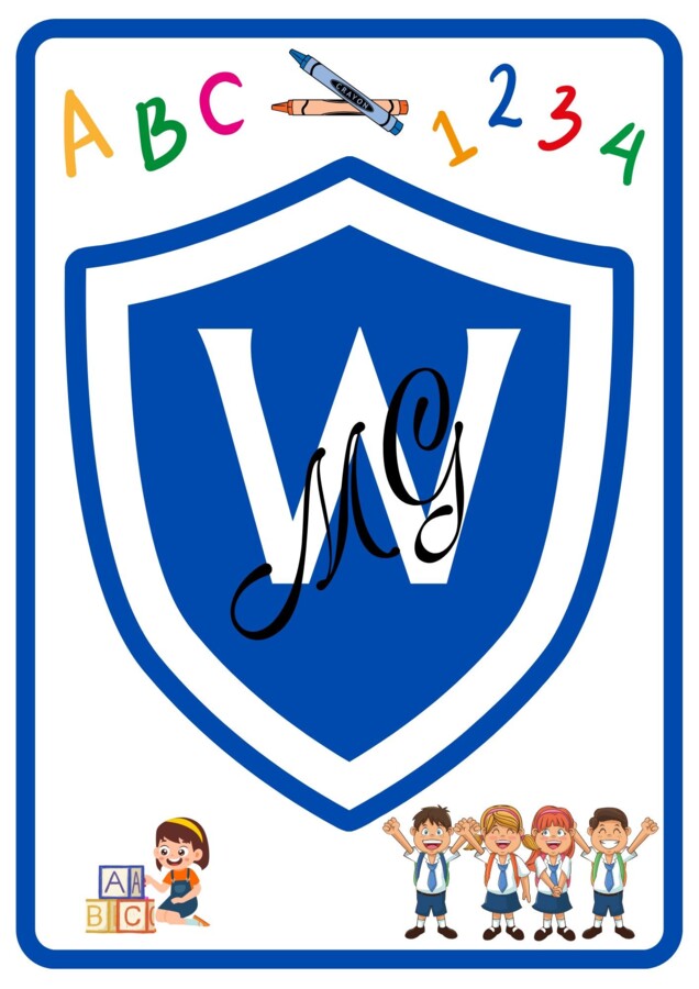 Witajcie w szkole - girlanda