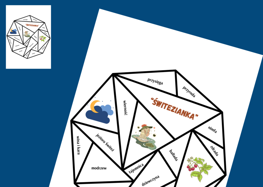 ŚWITEZIANKA – układanka – puzzle – egzamin – powtórka
