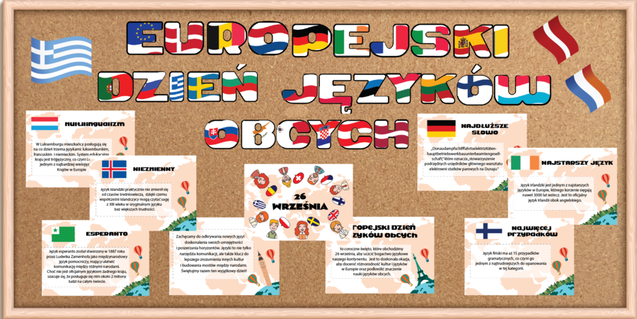 Gazetka Europejski Dzień Języków Obcych