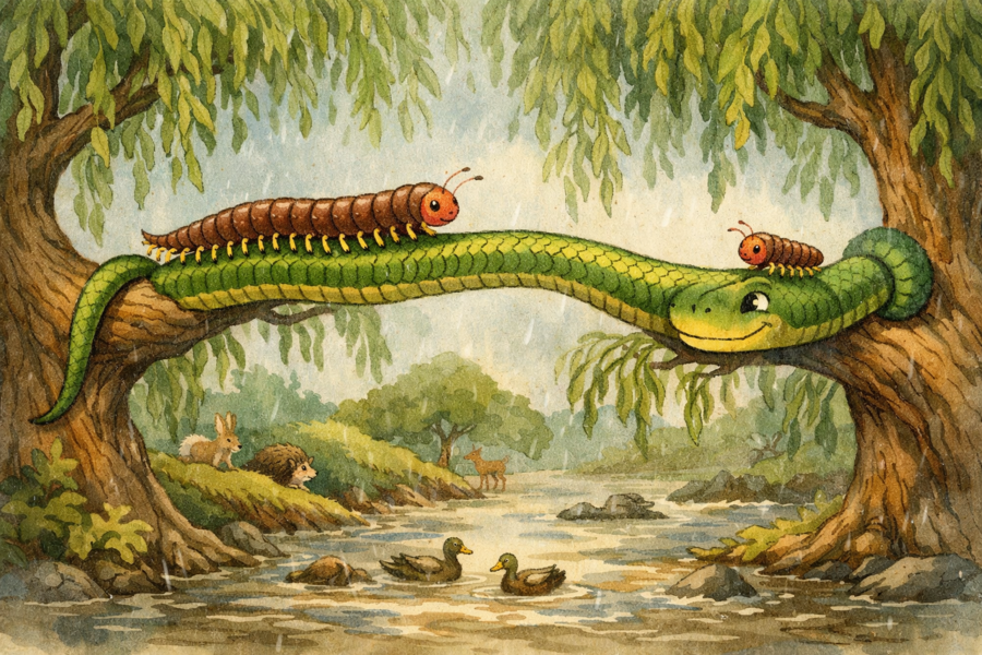 Zazdrosny wąż Stefan