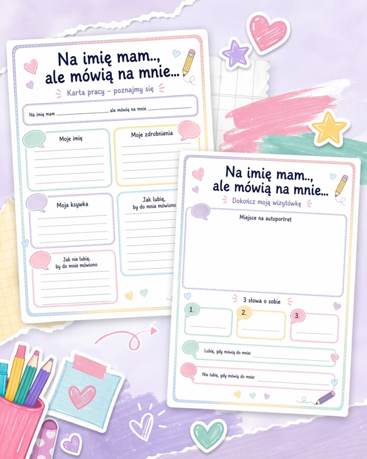 Na imię mam…, ale mówią na mnie…