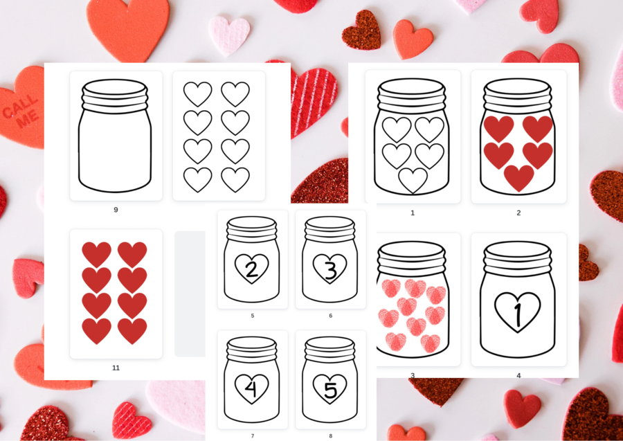 Słoiczek walentynkowy