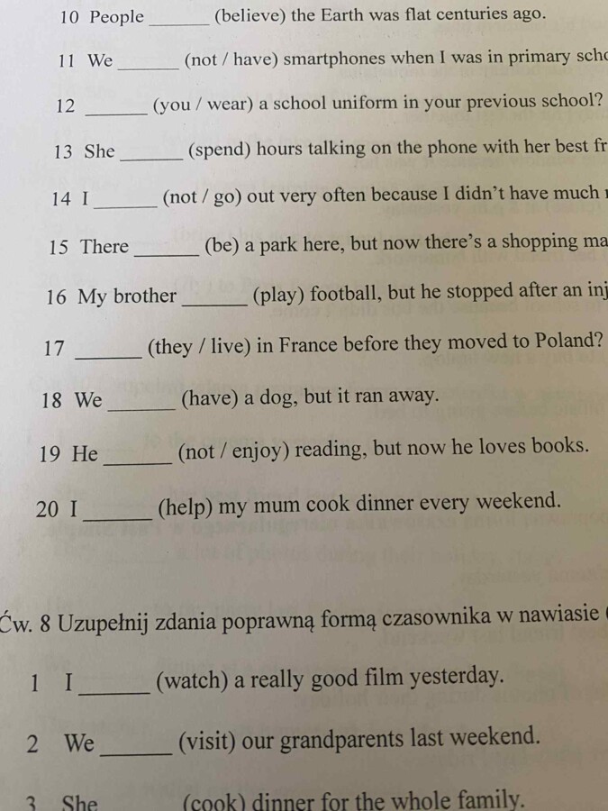 Unit 3 Repetytorium McMillan cz. 1