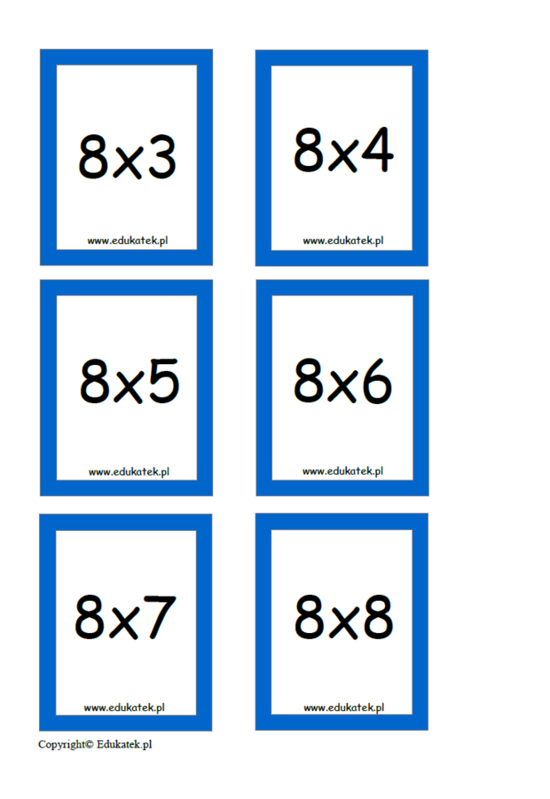 Matematyczny pojedynek – tabliczka mnożenia